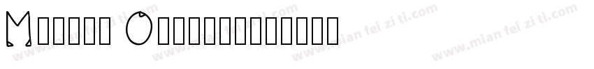 Mister October字体转换